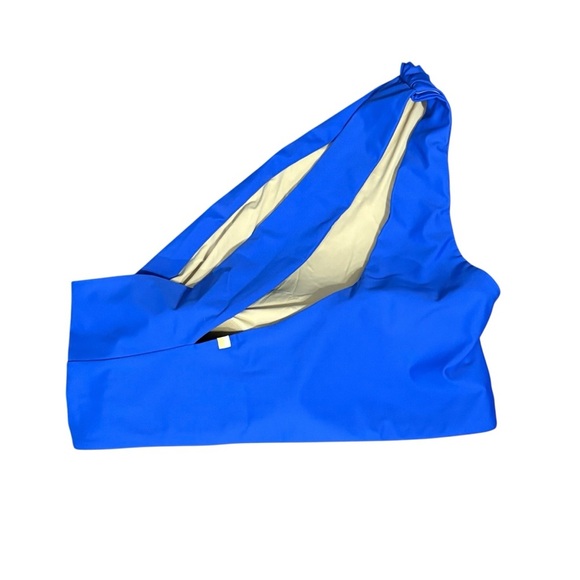 Summersalt The Ruched Sidestroke Bikini Set Top High Rise Bottom Blue Size 20/22 - Picture 5 of 8